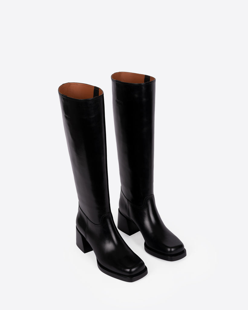 Joan High Boot Black – Labucq