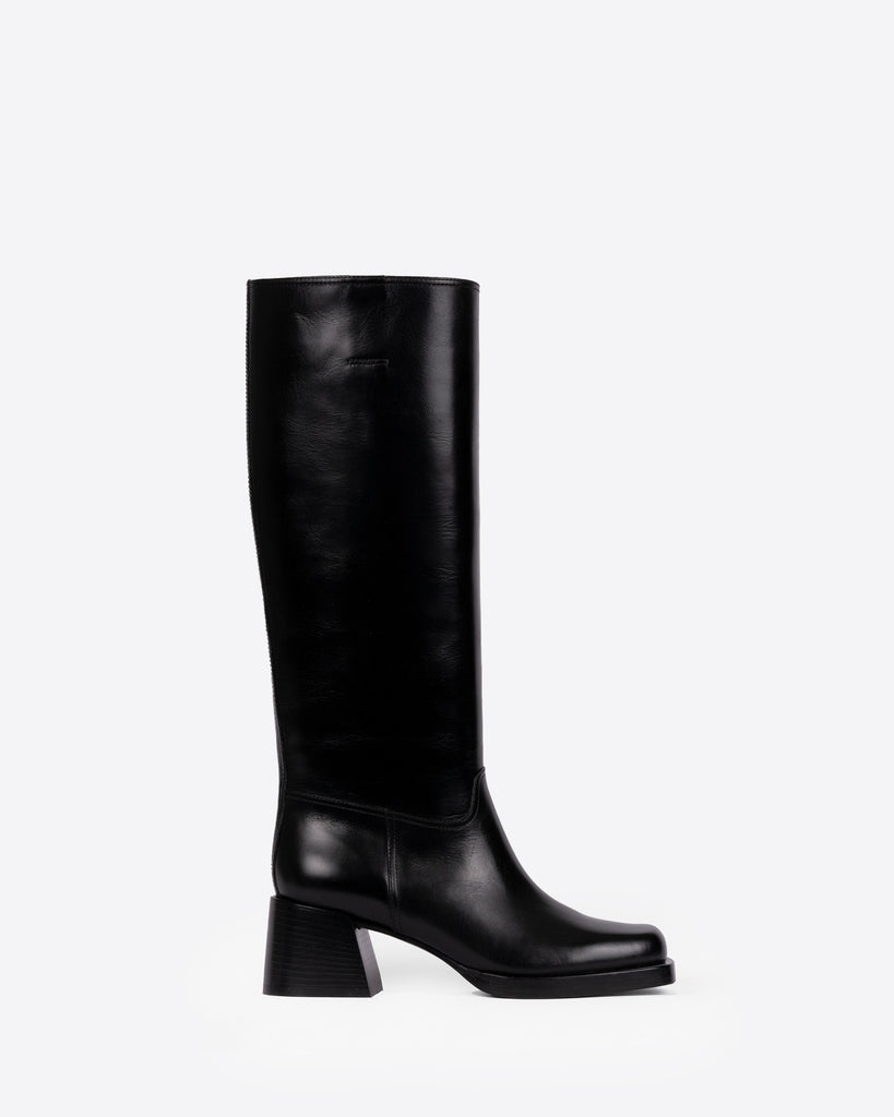 Joan High Boot Black – Labucq