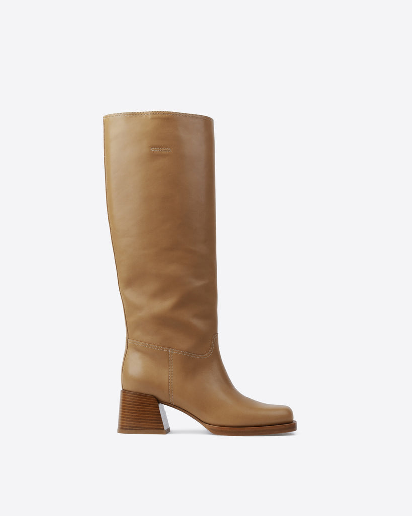 Joan High Boot Camel – Labucq