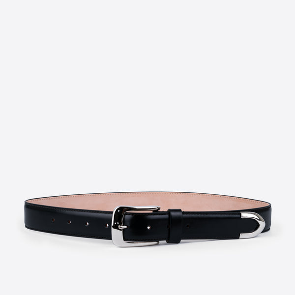 SLOW barbie buckle belt【本革 ベルト ブラック】 herbie - buckle belt -｜SLOW – スロウ 公式ECサイト | 革製の
