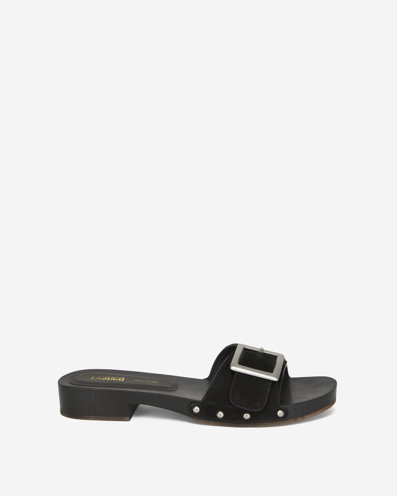 Hester Sandal Black Nubuck
