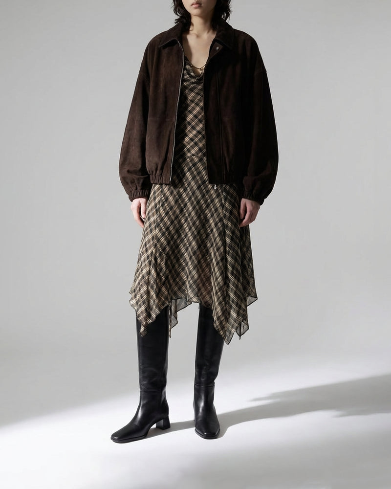 Hugo High Boot Brown