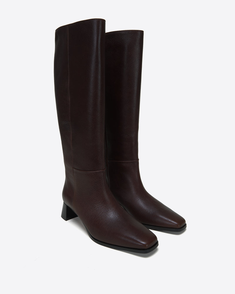 Hugo High Boot Brown