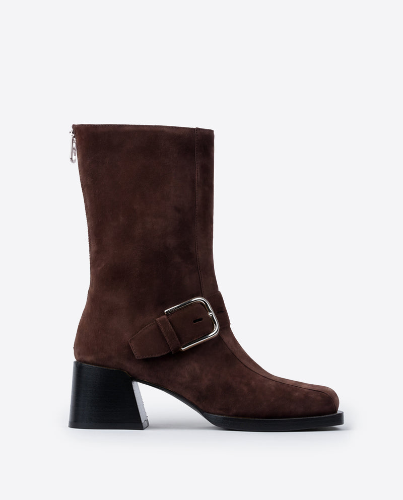 Janis Boot Moka Suede