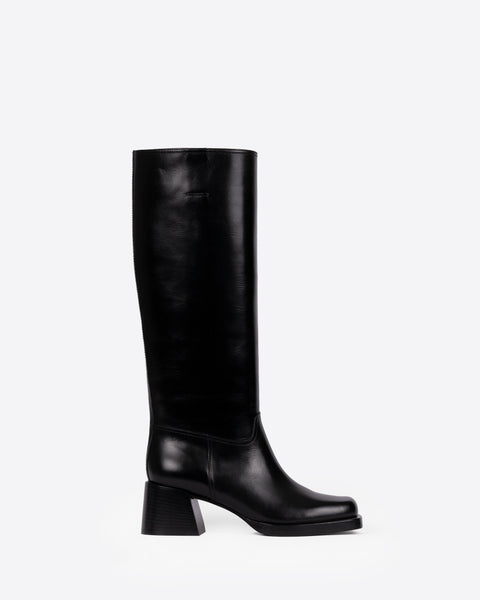 Joan High Boot Black – Labucq