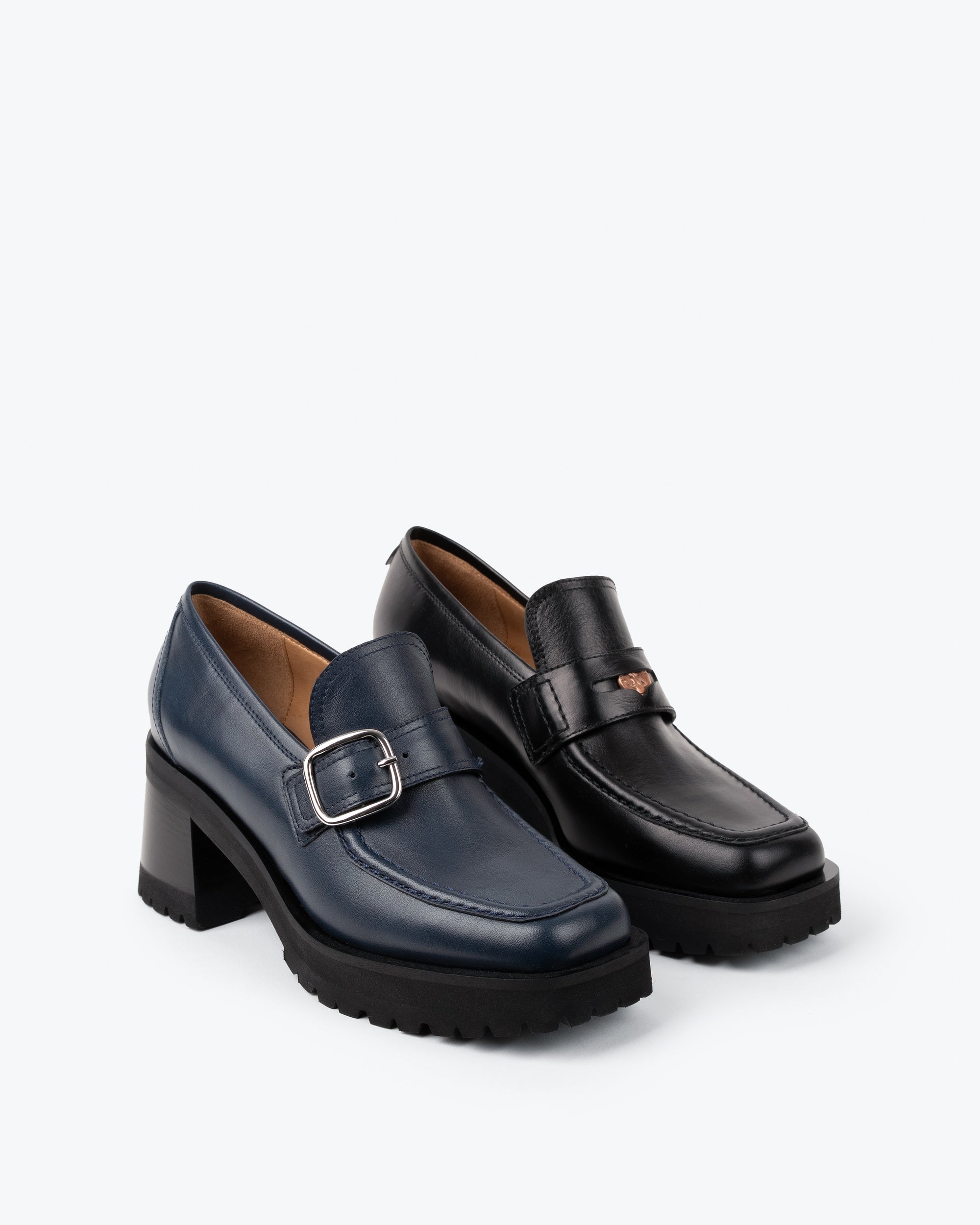 Lucky Loafer Black/Navy x FBC – Labucq