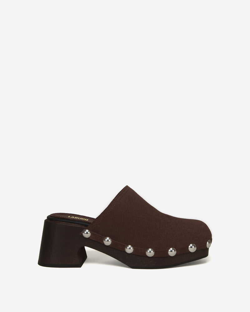 Lucca Clog Moka Suede