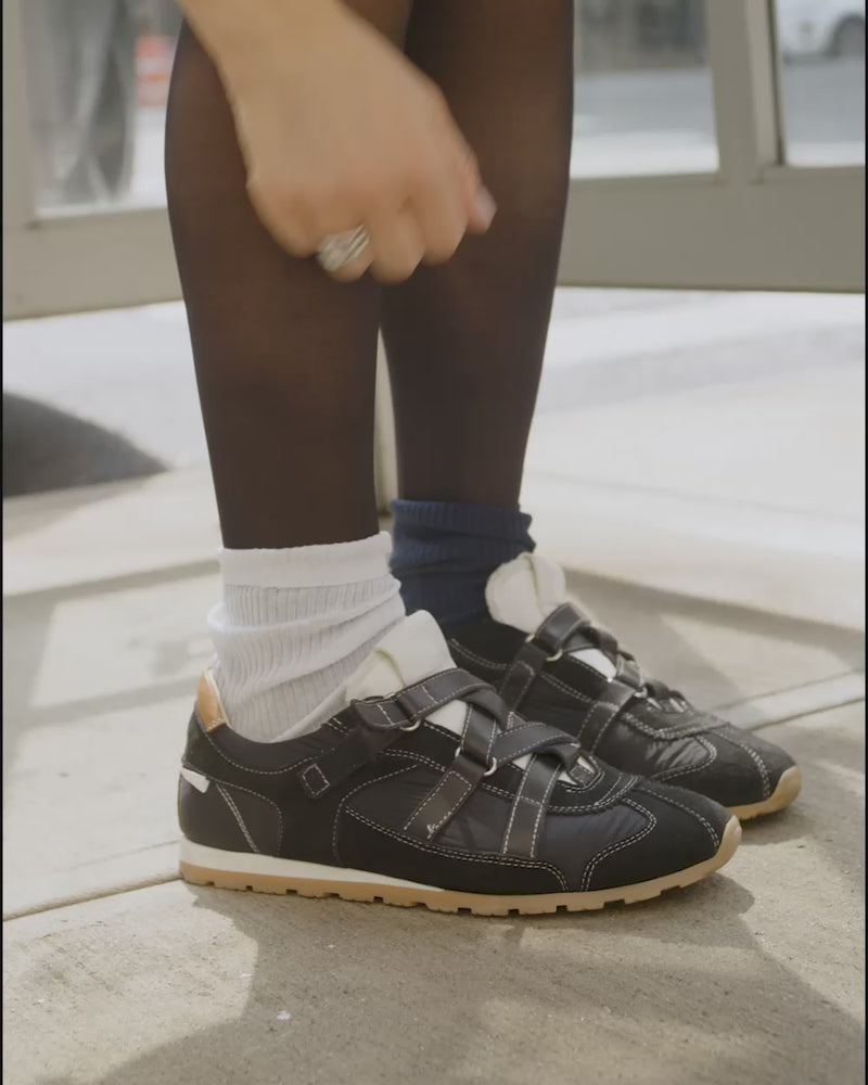 Fusion Sneaker Black editorial video preview