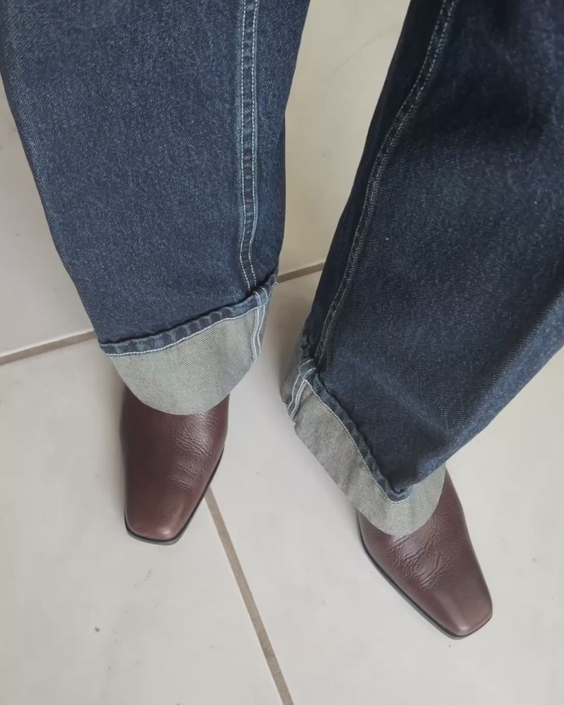 Hugo Boot Brown editorial video preview