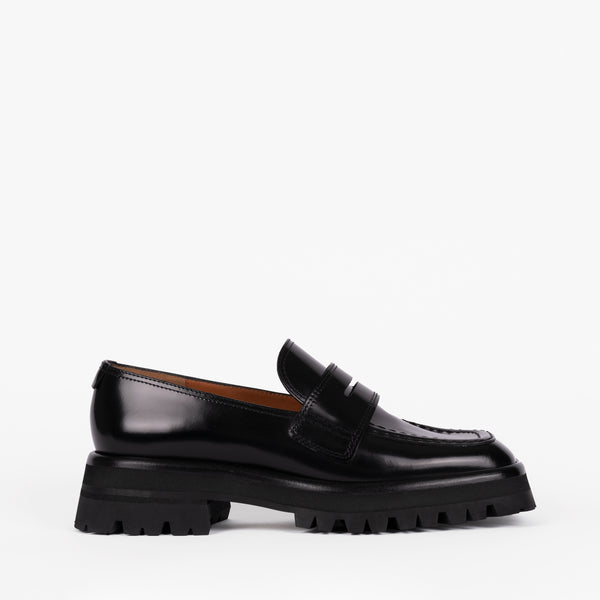 Mika Loafer Black Spazzolato – Labucq