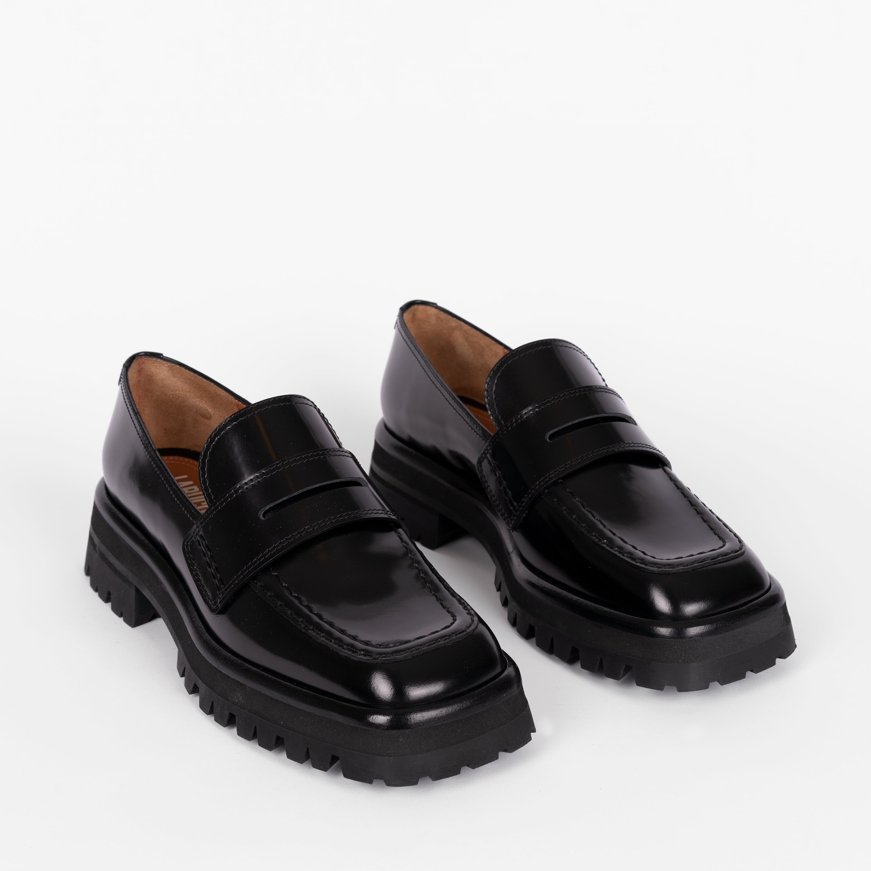 Mika Loafer Black Spazzolato – Labucq