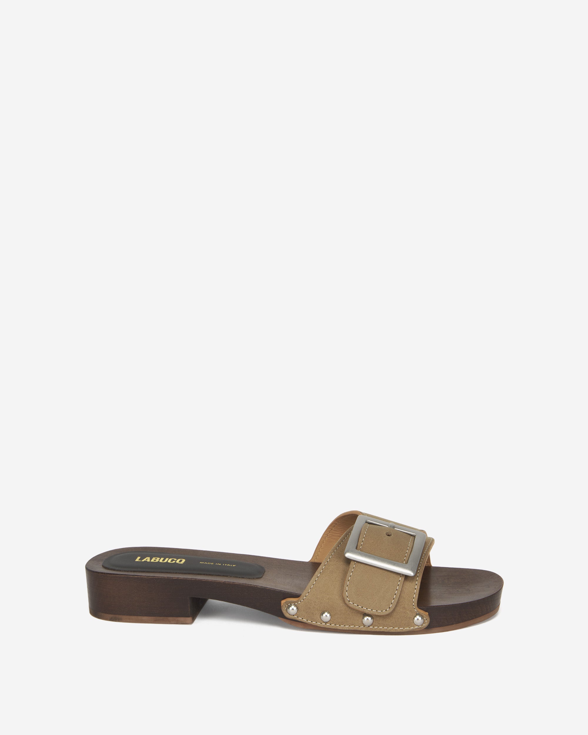 Hester Clog in Taupe